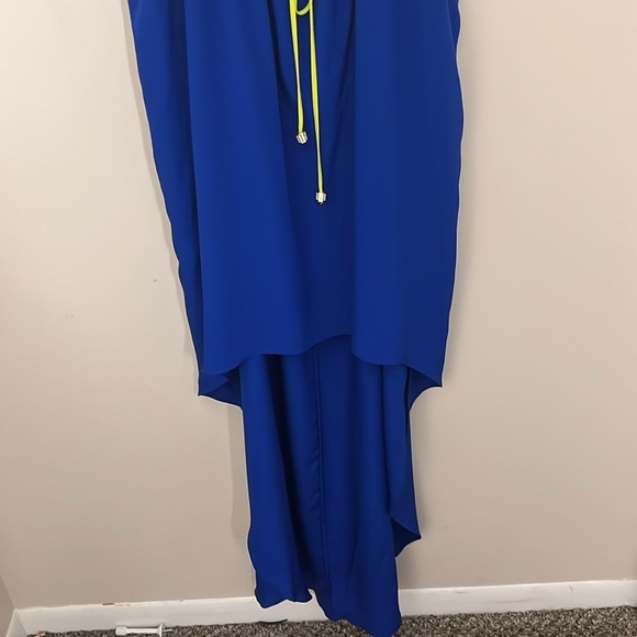 Single by Galina Sobolev 100% Silk Blogger Favorite High Low Fairy Dress Large - Picture 9 of 17